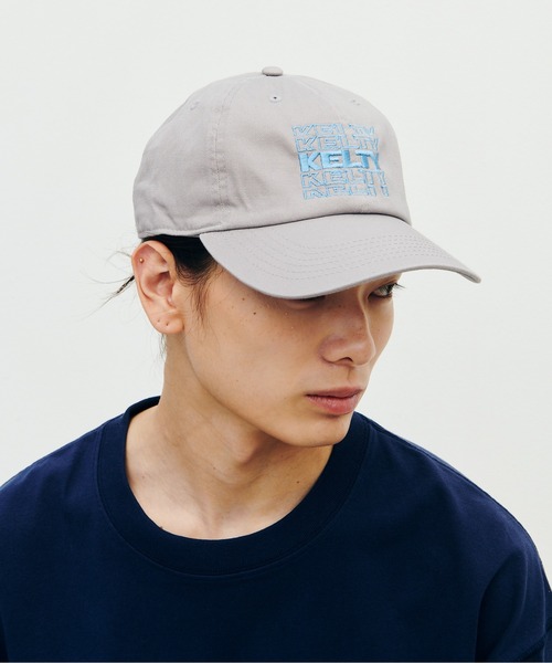 KELTY(ケルティ)の「エンブロイダリー タイポロゴ キャップ(キャップ・レディース・ブラック/ネイビー/ベージュ/グレー/ホワイト・FREE)」の13枚目の写真