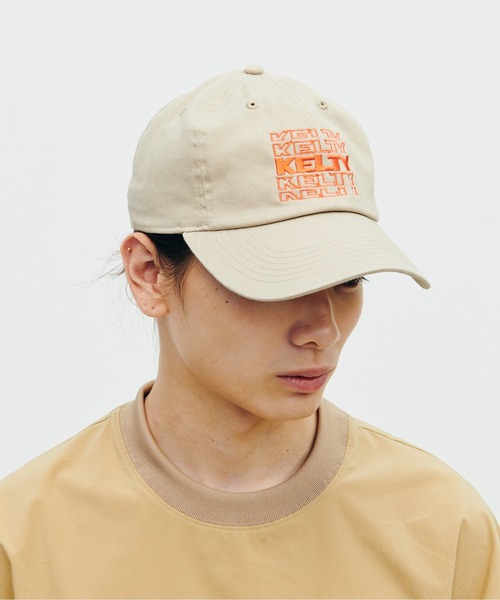 KELTY(ケルティ)の「エンブロイダリー タイポロゴ キャップ(キャップ・レディース・ブラック/ネイビー/ベージュ/グレー/ホワイト・FREE)」の22枚目の写真