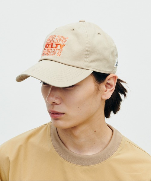 KELTY(ケルティ)の「エンブロイダリー タイポロゴ キャップ(キャップ・レディース・ブラック/ネイビー/ベージュ/グレー/ホワイト・FREE)」の7枚目の写真