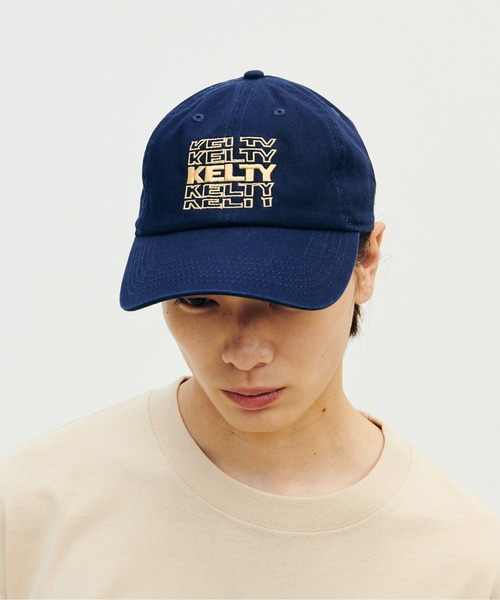 KELTY(ケルティ)の「エンブロイダリー タイポロゴ キャップ(キャップ・レディース・ブラック/ネイビー/ベージュ/グレー/ホワイト・FREE)」の17枚目の写真