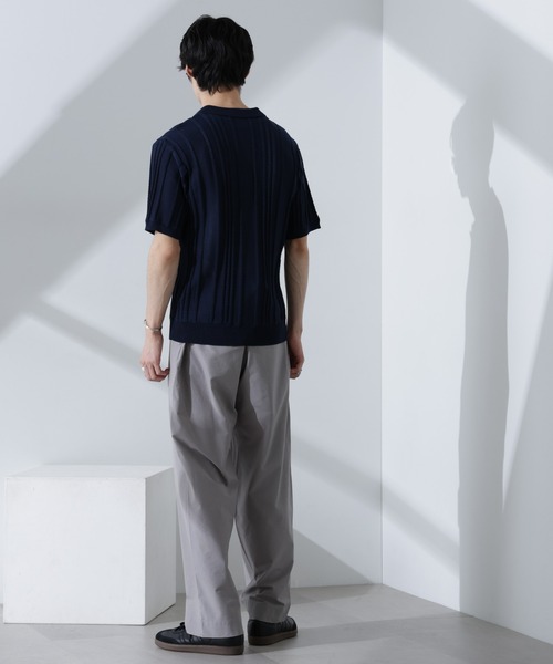 NANO universe（ナノユニバース）の「ストレッチワイドイージーパンツ(セットアップ可)（その他パンツ・メンズ・チャコール/ブラック/ライトグレー/スミクロ/ブルー/ダークグリーン・S/M/L）」の20枚目の写真