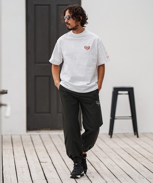 felkod(フィルコッド)の「mt9507- Bumpy Heart Print Tee Tシャツ(Tシャツ/カットソー・メンズ・ホワイト/ブラック/ネイビー・XL/L/M/S)」の10枚目の写真