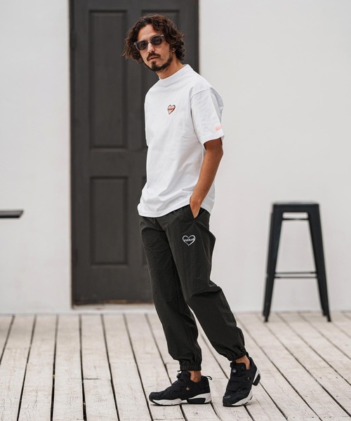 felkod(フィルコッド)の「mt9507- Bumpy Heart Print Tee Tシャツ(Tシャツ/カットソー・メンズ・ホワイト/ブラック/ネイビー・XL/L/M/S)」の11枚目の写真