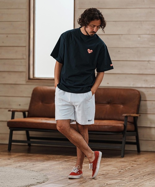 felkod(フィルコッド)の「mt9507- Bumpy Heart Print Tee Tシャツ(Tシャツ/カットソー・メンズ・ホワイト/ブラック/ネイビー・XL/L/M/S)」の21枚目の写真