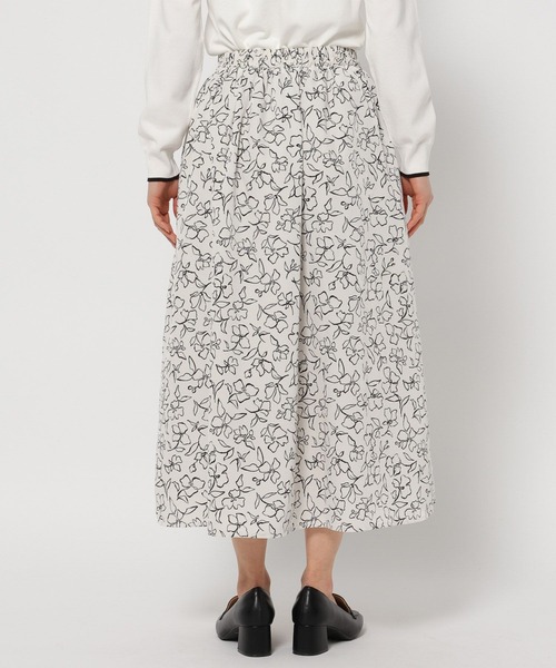 FOUND GOOD（ファウンドグッド）の「ガラフレアスカート（スカート・レディース・イエロー系2/ブラック/アイボリー/ネイビー・M/L/S）」の9枚目の写真