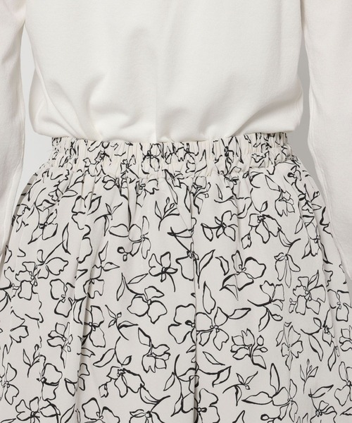 FOUND GOOD（ファウンドグッド）の「ガラフレアスカート（スカート・レディース・イエロー系2/ブラック/アイボリー/ネイビー・M/L/S）」の13枚目の写真