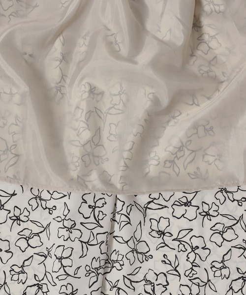 FOUND GOOD（ファウンドグッド）の「ガラフレアスカート（スカート・レディース・イエロー系2/ブラック/アイボリー/ネイビー・M/L/S）」の14枚目の写真