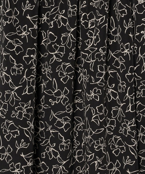 FOUND GOOD（ファウンドグッド）の「ガラフレアスカート（スカート・レディース・イエロー系2/ブラック/アイボリー/ネイビー・M/L/S）」の16枚目の写真