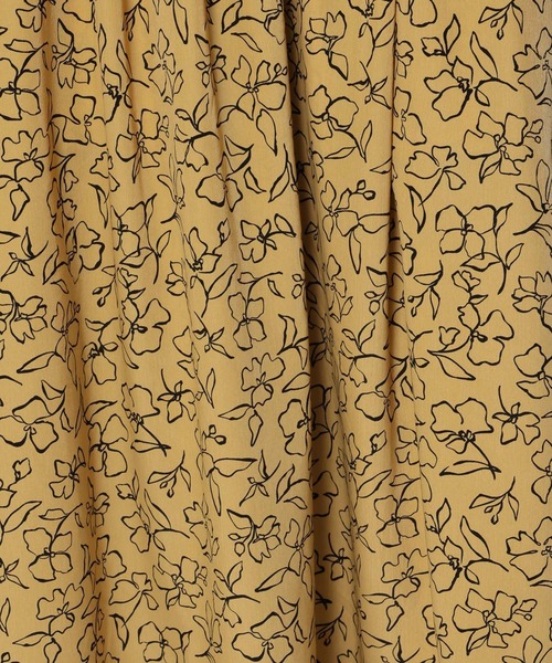 FOUND GOOD（ファウンドグッド）の「ガラフレアスカート（スカート・レディース・イエロー系2/ブラック/アイボリー/ネイビー・M/L/S）」の17枚目の写真