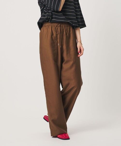BEAUTY&YOUTH UNITED ARROWS（ビューティーアンドユースユナイテッドアローズ）の「ツイルパッチポケットイージーパンツ ウォッシャブル（その他パンツ・レディース・ライム/ダークグレー/モカ/ブラック/コバルトブルー/ネイビー/ライトブルー/ベージュ/ブラウン系・XS/S/M/L）」の5枚目の写真