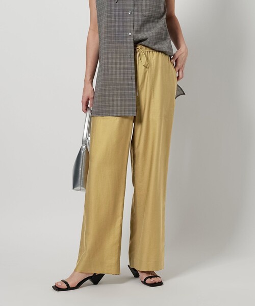 BEAUTY&YOUTH UNITED ARROWS（ビューティーアンドユースユナイテッドアローズ）の「ツイルパッチポケットイージーパンツ ウォッシャブル（その他パンツ・レディース・ライム/ダークグレー/モカ/ブラック/コバルトブルー/ネイビー/ライトブルー/ベージュ・XS/S/M/L）」の5枚目の写真