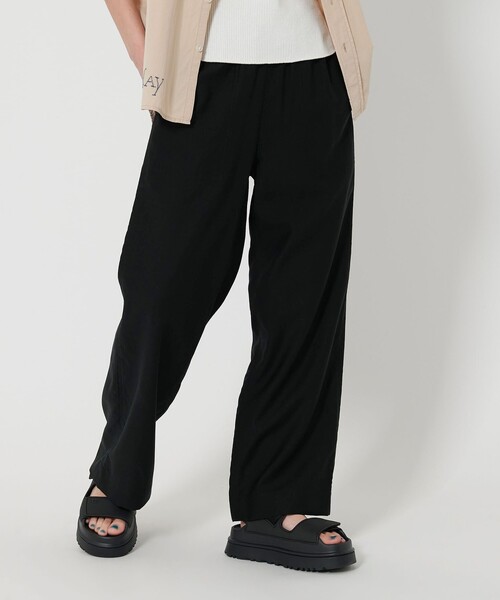 BEAUTY&YOUTH ツイルパッチポケットイージーパンツ 黒　S BEAUTY＆YOUTH UNITED ARROWS パンツ ツイルパッチポケット