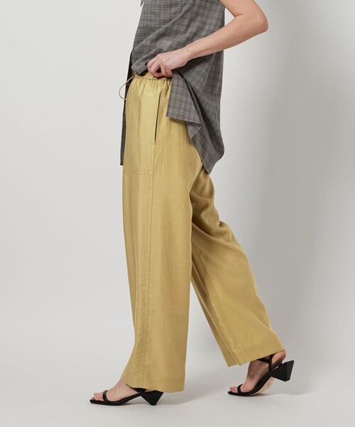 BEAUTY&YOUTH UNITED ARROWS（ビューティーアンドユースユナイテッドアローズ）の「ツイルパッチポケットイージーパンツ ウォッシャブル（その他パンツ・レディース・ライム/ダークグレー/モカ/ブラック/コバルトブルー/ネイビー/ライトブルー/ベージュ・XS/S/M/L）」の20枚目の写真