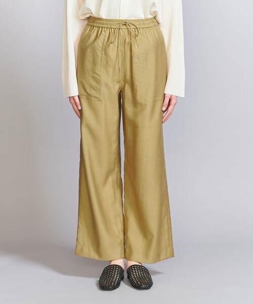 BEAUTY&YOUTH UNITED ARROWS（ビューティーアンドユースユナイテッドアローズ）の「ツイルパッチポケットイージーパンツ ウォッシャブル（その他パンツ・レディース・ライム/ダークグレー/モカ/ブラック/コバルトブルー/ネイビー/ライトブルー/ベージュ・XS/S/M/L）」の12枚目の写真