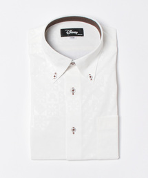 TOKYO SHIRTS | 【Disney ディズニー】形態安定ノーアイロン ボタンダウン 長袖ストレッチビジネスワイシャツ(ビジネスシャツ)