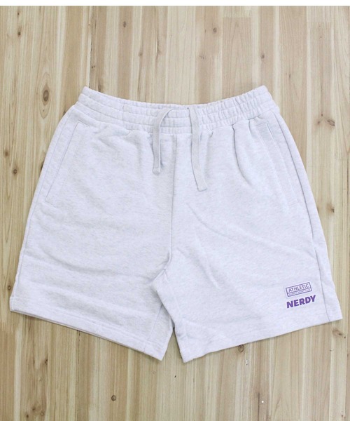 NERDY(ノルディ)の「NERDY チャンプハーフパンツ CHAMPS HALF PANTS(スウェットパンツ・メンズ・ホワイト/ホワイト系2/ブラック/ライトイエロー・S/M/L)」の15枚目の写真