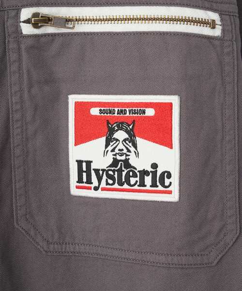 HYSTERIC GLAMOUR(ヒステリックグラマー)の「SOUND AND VISIONワッペン オールインワン(つなぎ/オールインワン・メンズ・ホワイト/グレー/ブラック・LARGE/MEDIUM/SMALL)」の17枚目の写真