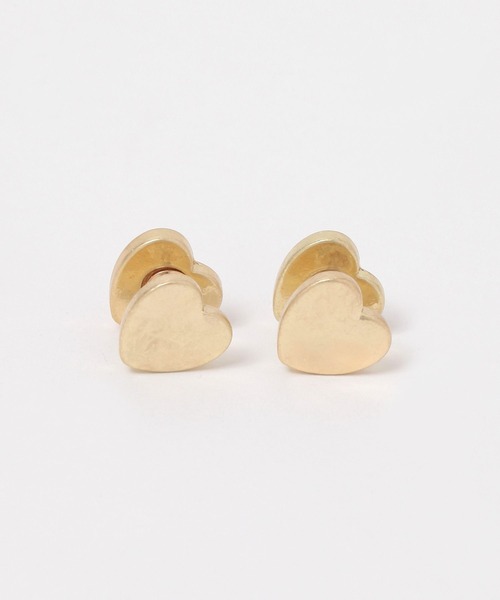 FOREVER 21(フォーエバー トゥエンティーワン)の「ハートモチーフピアス3(ピアス(両耳用)・レディース・ゴールド/シルバー・FREE)」の6枚目の写真