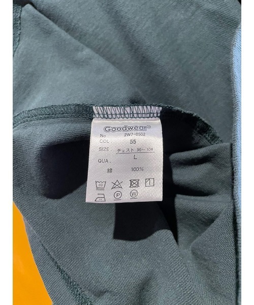 Goodwear(グッドウェア)の「Goodwear グッドウェア 袖リブ ポケット クルーネック 長袖 Tシャツ SUPERBIG TEE 2W70502D12(Tシャツ/カットソー・メンズ・ブラック/ホワイト/ネイビー/グリーン/グレー系その他・M/L/LL)」の9枚目の写真