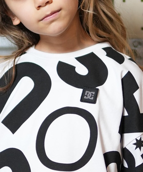 DC（ディーシー）の「DC/ディーシー キッズ Tシャツ 25 KD ALLOVER SS YST251536（Tシャツ/カットソー・キッズ・ホワイト×ブラック/ブラック×ホワイト・100cm/110cm/130cm/140cm/150cm/120cm/160cm）」の8枚目の写真