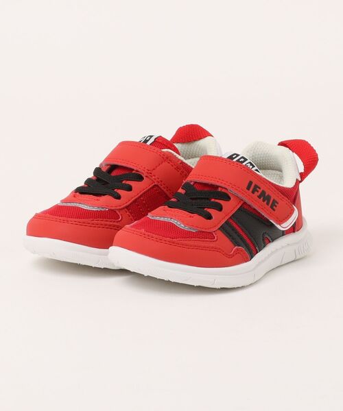 IFME（イフミー）の「【IFME】 キッズスニーカー（スニーカー・キッズ・ネイビー/レッド/マルチ/ピンク/サックスブルー/ホワイト/ブラック・15.0cm/15.5cm/16.0cm/16.5cm/17.0cm/17.5cm/18.0cm）」の6枚目の写真