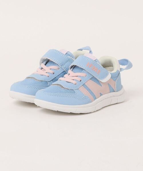 IFME（イフミー）の「【IFME】 キッズスニーカー（スニーカー・キッズ・ネイビー/レッド/マルチ/ピンク/サックスブルー/ホワイト/ブラック・15.0cm/15.5cm/16.0cm/16.5cm/17.0cm/17.5cm/18.0cm）」の4枚目の写真