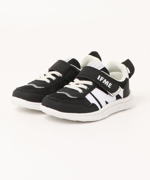 IFME（イフミー）の「【IFME】 キッズスニーカー（スニーカー・キッズ・ネイビー/レッド/マルチ/ピンク/サックスブルー/ホワイト/ブラック・15.0cm/15.5cm/16.0cm/16.5cm/17.0cm/17.5cm/18.0cm）」の2枚目の写真