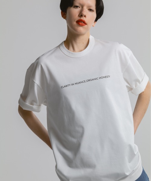 CINOH - CINOH チノ 半袖カットソー ZOZOVILLA限定】プリントTシャツ（Tシャツ/カットソー）｜CINOH