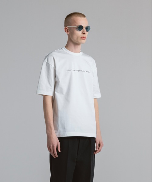 CINOH(チノ)の「プリントTシャツ(Tシャツ/カットソー・レディース・ホワイト・1/2/3)」の7枚目の写真