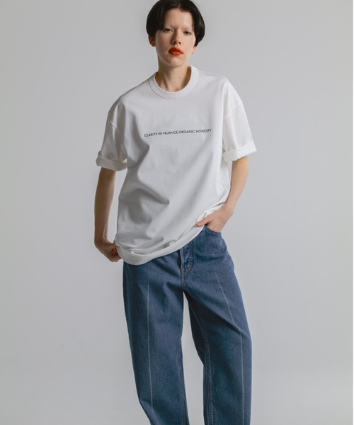 CINOH - CINOH チノ 半袖カットソー ZOZOVILLA限定】プリントTシャツ（Tシャツ/カットソー）｜CINOH