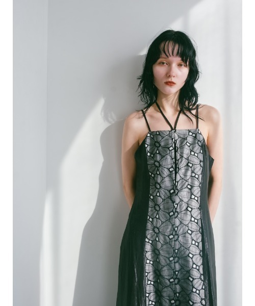 saharaサハラワンピースロングドレスMARTE Black sahara DRESS ｜サハラ ドレス ワンピース – – MARTE