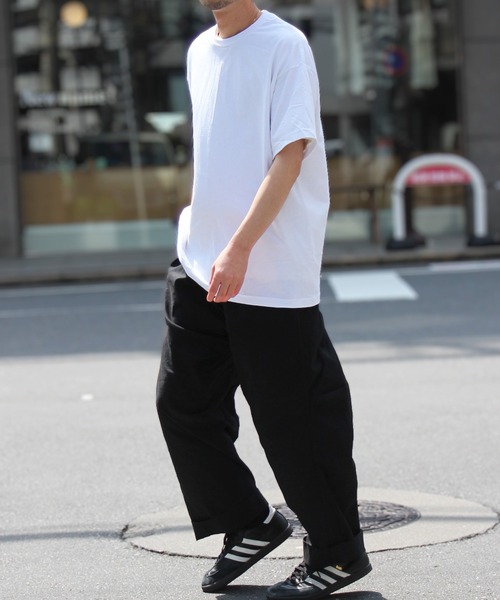 American Apparel（アメリカンアパレル）の「【American Apparel】アメリカンアパレル 6oz ヘビーウェイト Tシャツ  アメアパ AAPP1301（Tシャツ/カットソー・レディース・グレー/ブラック/オリーブ/サンドベージュ/ホワイト・M/L/XL）」の2枚目の写真