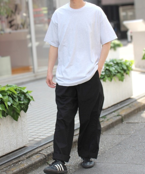 American Apparel（アメリカンアパレル）の「【American Apparel】アメリカンアパレル 6oz ヘビーウェイト Tシャツ  アメアパ AAPP1301（Tシャツ/カットソー・レディース・グレー/ブラック/オリーブ/サンドベージュ/ホワイト・M/L/XL）」の15枚目の写真