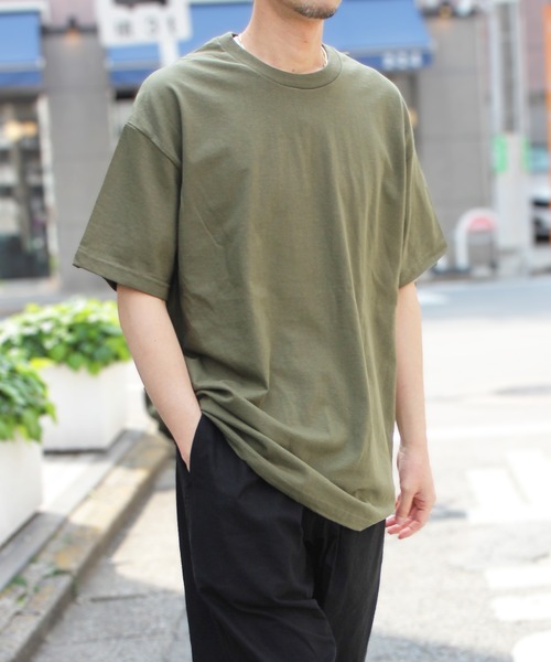 American Apparel（アメリカンアパレル）の「【American Apparel】アメリカンアパレル 6oz ヘビーウェイト Tシャツ  アメアパ AAPP1301（Tシャツ/カットソー・レディース・グレー/ブラック/オリーブ/サンドベージュ/ホワイト・M/L/XL）」の21枚目の写真