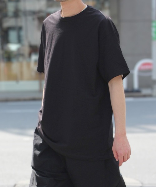 American Apparel（アメリカンアパレル）の「【American Apparel】アメリカンアパレル 6oz ヘビーウェイト Tシャツ  アメアパ AAPP1301（Tシャツ/カットソー・レディース・グレー/ブラック/オリーブ/サンドベージュ/ホワイト・M/L/XL）」の11枚目の写真