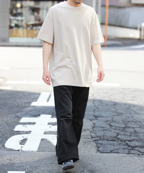 American Apparel（アメリカンアパレル）の「【American Apparel】アメリカンアパレル 6oz ヘビーウェイト Tシャツ  アメアパ AAPP1301（Tシャツ/カットソー・レディース・グレー/ブラック/オリーブ/サンドベージュ/ホワイト・M/L/XL）」の19枚目の写真