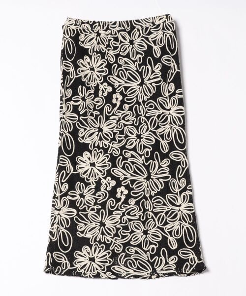 VICKY（ビッキー）の「コードエンブロイダリーIラインスカート（スカート・レディース・ブラック系その他/オフホワイト・M/L）」の18枚目の写真