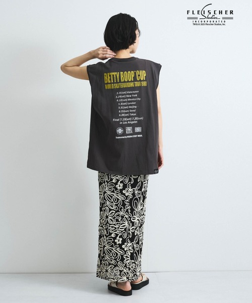 VICKY（ビッキー）の「コードエンブロイダリーIラインスカート（スカート・レディース・ブラック系その他/オフホワイト・M/L）」の7枚目の写真