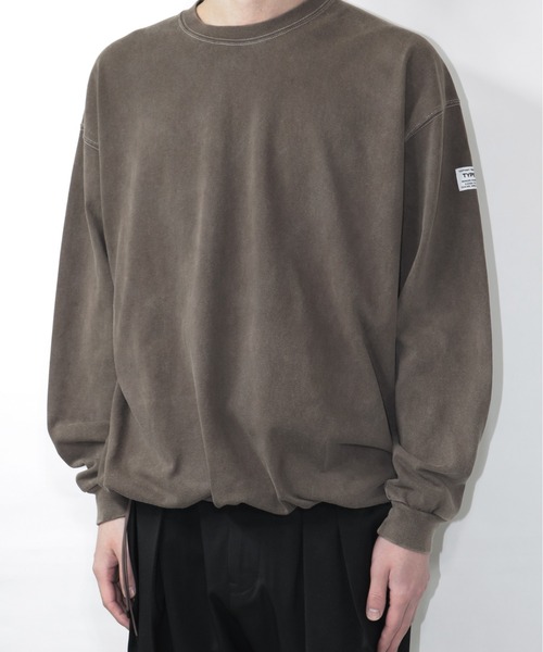 elephant TRIBAL fabrics(エレファントトライバルファブリックス)の「elephant TRIBAL fabrics Fade Fat Long T-SH(Tシャツ/カットソー・メンズ・ブラック/ブラウン・FREE)」の5枚目の写真