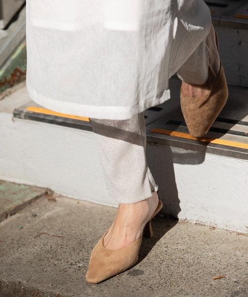 Munich(ミューニック)の「シアーリブレギンス(レギンス/スパッツ・レディース・ダークグレー/ブラック/グレイッシュベージュ・FREE)」の3枚目の写真