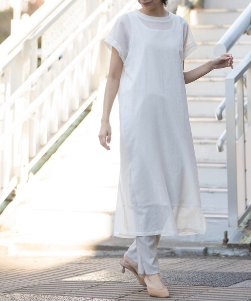 Munich(ミューニック)の「シアーリブレギンス(レギンス/スパッツ・レディース・ダークグレー/ブラック/グレイッシュベージュ・FREE)」の5枚目の写真