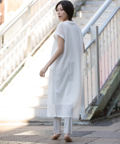 Munich(ミューニック)の「シアーリブレギンス(レギンス/スパッツ・レディース・ダークグレー/ブラック/グレイッシュベージュ・FREE)」の7枚目の写真