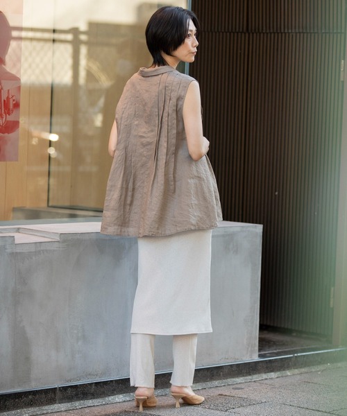 Munich(ミューニック)の「シアーリブレギンス(レギンス/スパッツ・レディース・ダークグレー/ブラック/グレイッシュベージュ・FREE)」の13枚目の写真