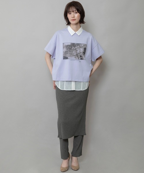 Munich(ミューニック)の「シアーリブレギンス(レギンス/スパッツ・レディース・ダークグレー/ブラック/グレイッシュベージュ・FREE)」の18枚目の写真