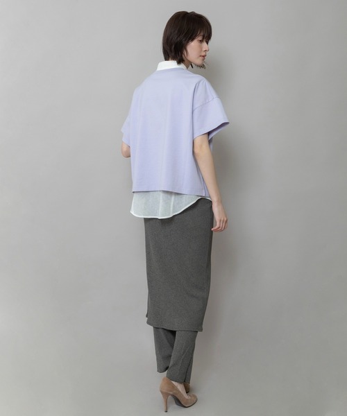 Munich(ミューニック)の「シアーリブレギンス(レギンス/スパッツ・レディース・ダークグレー/ブラック/グレイッシュベージュ・FREE)」の20枚目の写真