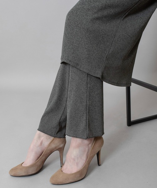 Munich(ミューニック)の「シアーリブレギンス(レギンス/スパッツ・レディース・ダークグレー/ブラック/グレイッシュベージュ・FREE)」の22枚目の写真