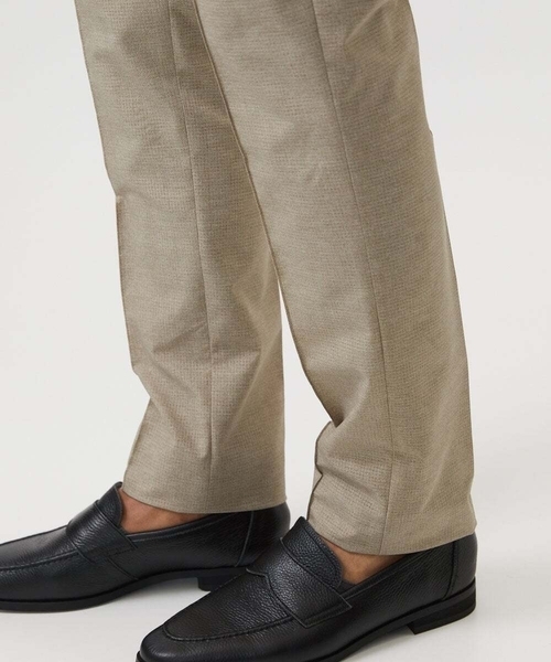 MICHEL KLEIN HOMME (ミッシェルクランオム)の「メッシュスラックスパンツ セットアップ(スウェットパンツ・メンズ・ブラック/ベージュ・MEDIUM/LARGE/X-LARGE)」の5枚目の写真