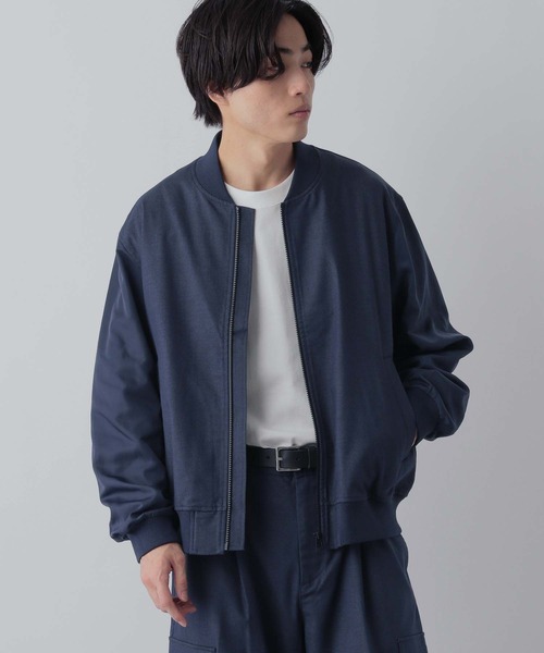 GLOBAL WORK（グローバルワーク）の「クリーンデニムスタジャン/CLEAN MODE/319946（ブルゾン・メンズ・ダークブルー/ネイビー・X-LARGE/SMALL/LARGE/MEDIUM）」の6枚目の写真