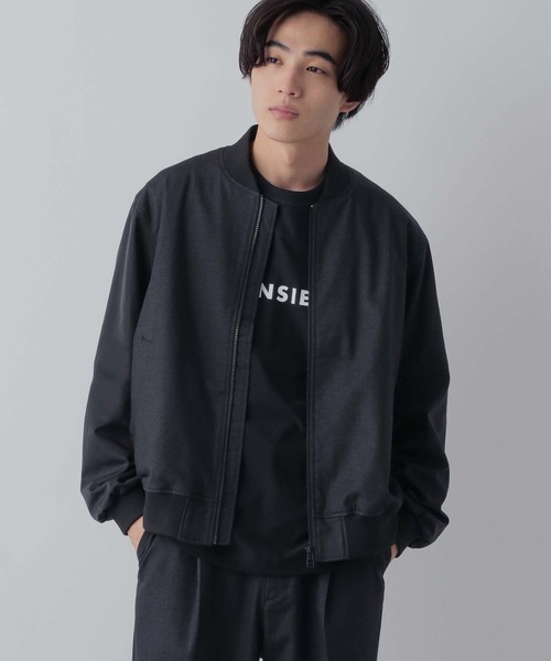 GLOBAL WORK（グローバルワーク）の「クリーンデニムスタジャン/CLEAN MODE/319946（ブルゾン・メンズ・ダークブルー/ネイビー・X-LARGE/SMALL/LARGE/MEDIUM）」の11枚目の写真