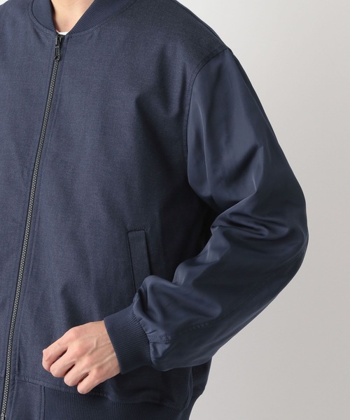 GLOBAL WORK（グローバルワーク）の「クリーンデニムスタジャン/CLEAN MODE/319946（ブルゾン・メンズ・ダークブルー/ネイビー・X-LARGE/SMALL/LARGE/MEDIUM）」の16枚目の写真